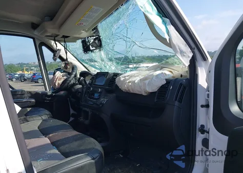 2023 Ram Promaster 2500 High Roof 136 Wb из США, поврежденный, VIN 3C6LRVCG8PE565968